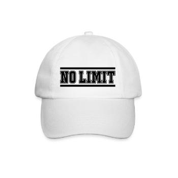 Pas de limite - Casquette classique - blanc/blanc - Devant