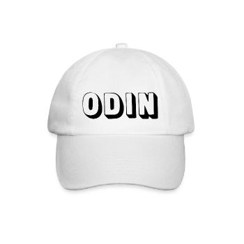 Name - Odin - Baseball Cap - white/white - Front