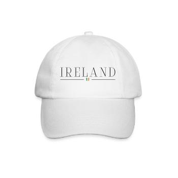 I love Ireland - Baseball Cap - white/white - Front