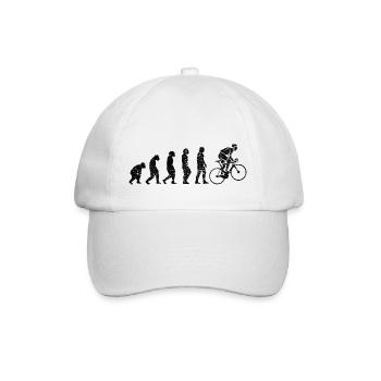 Radfahren Fahrrad Radfahrer Fahrradfahrer Radeln - Baseballkappe - Weiß/Weiß - Vorne