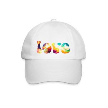 Amour - Casquette classique - blanc/blanc - Devant