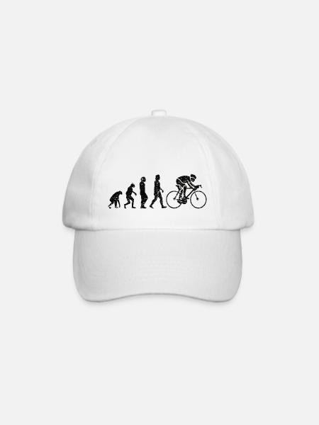 Radfahrer Fahrrad Radeln Fahrradfahrer Radfahren - Baseballkappe - Weiß/Weiß