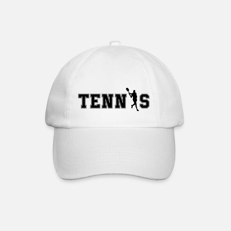 tennis - Baseballkappe - Weiß/Weiß