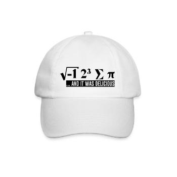 I Ate Some Pie And It Was Delicious 2 - Baseball Cap - white/white - Front
