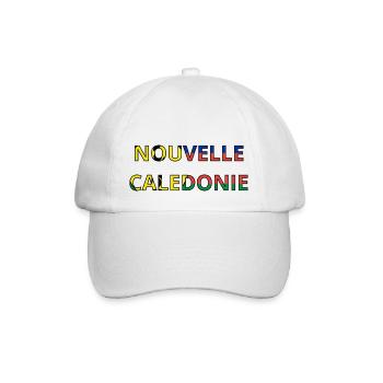 Drapeau Nouvelle-Calédonie - Casquette classique - blanc/blanc - Devant