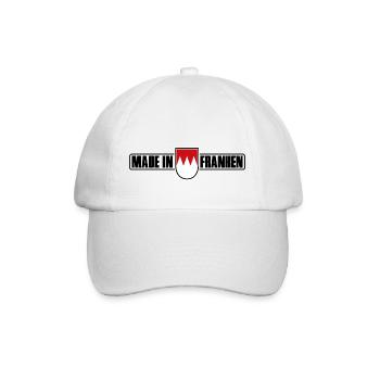 MADE IN FRANKEN - Baseballkappe - Weiß/Weiß - Vorne