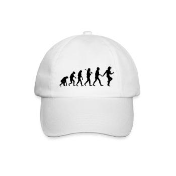Evolution Linedance Männer - Baseballkappe - Weiß/Weiß - Vorne
