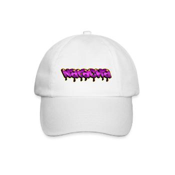 Graffiti Prénom Natacha - Casquette classique - blanc/blanc - Devant