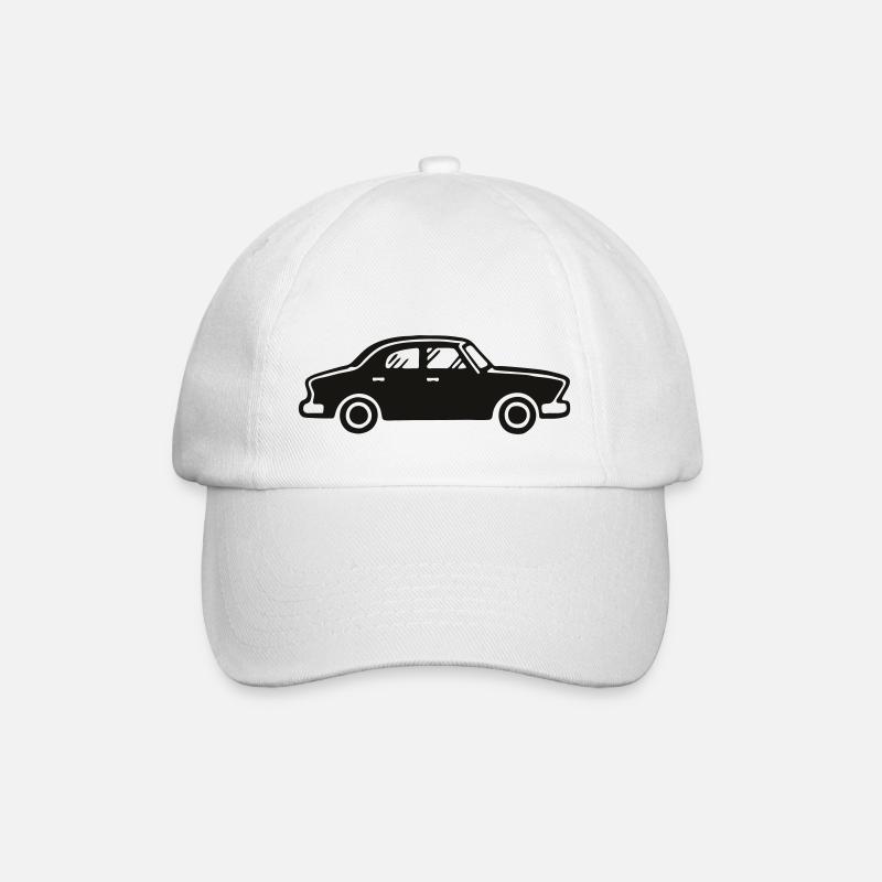 Côté voiture - Casquette classique - blanc/blanc