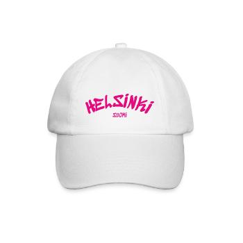 Helsinki - Finnland - Finland - Suomi - Slogan - Baseball Cap - white/white - Front