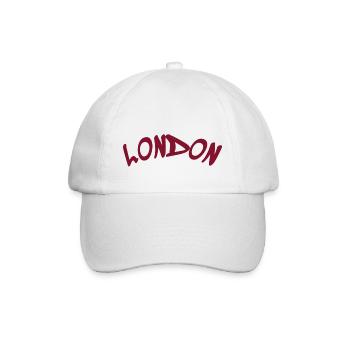 Londres - Grande-Bretagne - Angleterre - Casquette classique - blanc/blanc - Devant