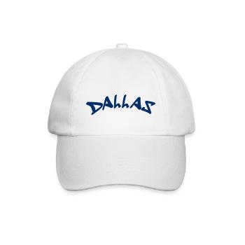 Dallas - Texas - USA - America - Baseball Cap - white/white - Front