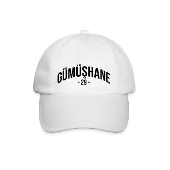 Gümüshane 29 Türkei Turkiye Geschenk Urlaub TR - Baseballkappe - Weiß/Weiß - Vorne