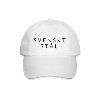 Acier suédois - Casquette classique - blanc/blanc - Devant