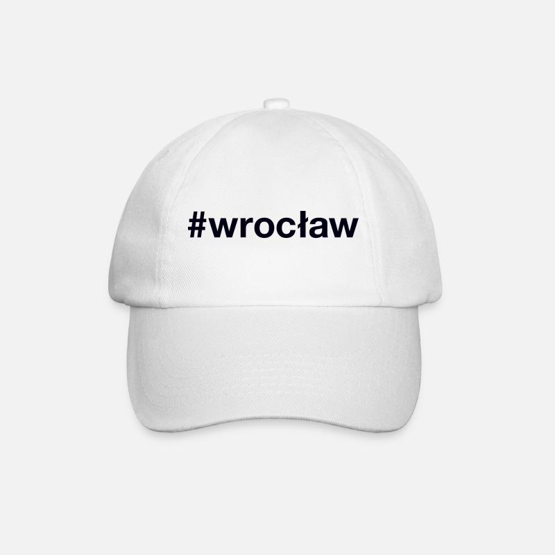 WROCLAW, Pologne, Polska, Pologne - Casquette classique - blanc/blanc