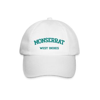 Monserrat - Plymouth - Caraïbes - Antilles - Casquette classique - blanc/blanc - Devant