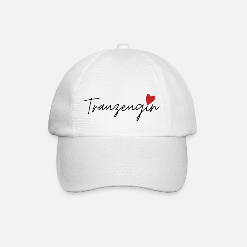 Demoiselle d’honneur - Casquette classique - blanc/blanc