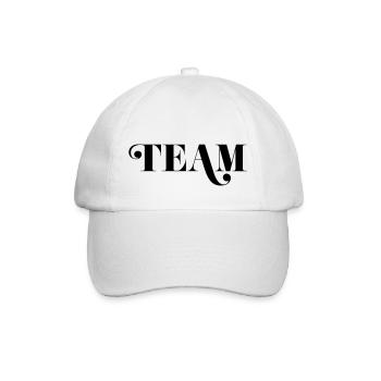 Team - Baseballkappe - Weiß/Weiß - Vorne