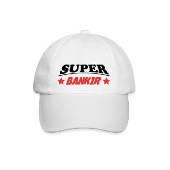 SUPER BANKIR 3888 - Baseball Cap - white/white - Front