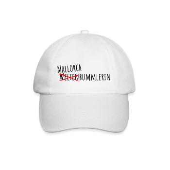 Allorca Ummler, pas un globe-trotter - Casquette classique - blanc/blanc - Devant