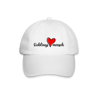 Favorite person - Baseball Cap - white/white - Front