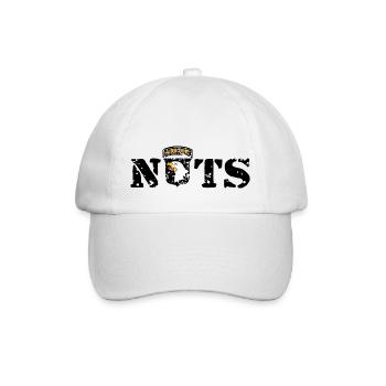 AVM Bastogne NUTS Battle Bulge Bâtards battus - Casquette classique - blanc/blanc - Devant