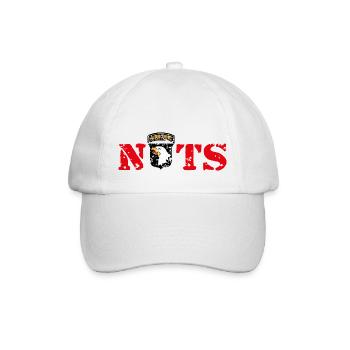 AVM Bastogne NUTS Battle Bulge Bâtards battus - Casquette classique - blanc/blanc - Devant