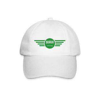 J’aime l’Arabie Saoudite, l’élégance style design T-shi - Casquette classique - blanc/blanc - Devant