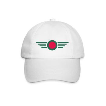 I Love Bangladesh, Elegance Style Design T-Shirt - Baseball Cap - white/white - Front