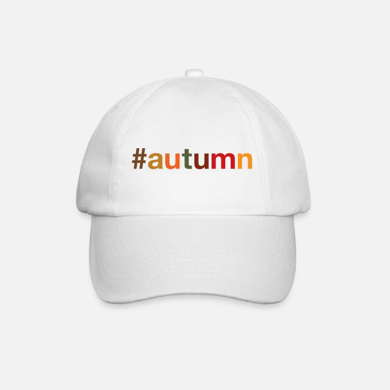 AUTUMN Herbst - Baseballkappe - Weiß/Weiß