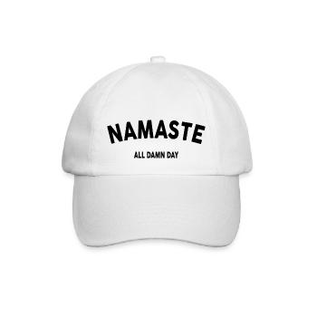Yoga Méditation Spa Namaste - Casquette classique - blanc/blanc - Devant