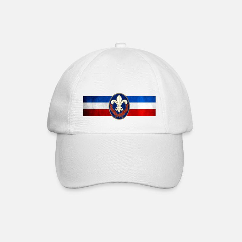 Bandeau brassard Ligue - Casquette classique - blanc/blanc