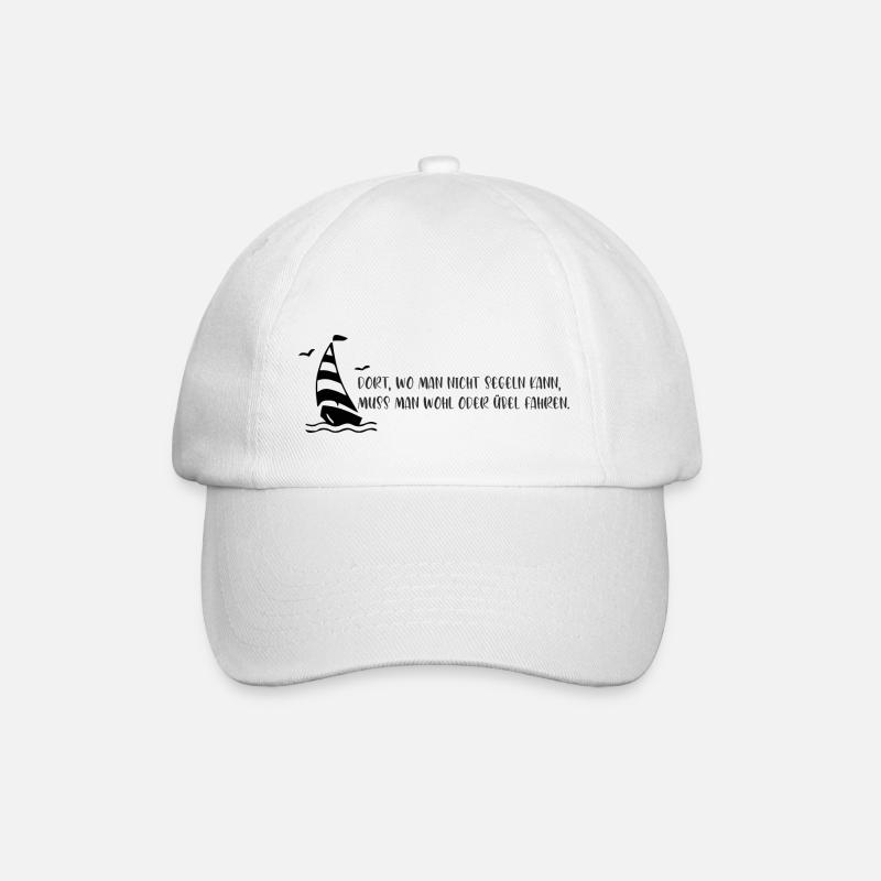 segeln - Baseballkappe - Weiß/Weiß