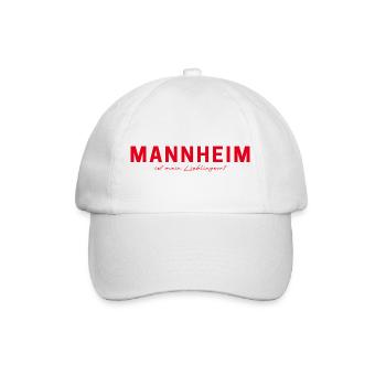 Mannheim T-Shirt – Perfect for Fans & Lovers - Baseball Cap - white/white - Front