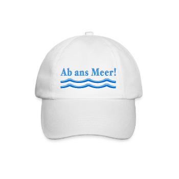 Au large de la mer - Casquette classique - blanc/blanc - Devant
