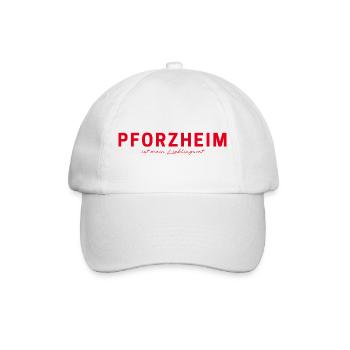 T-Shirt Pforzheim – Parfait pour les fans - Casquette classique - blanc/blanc - Devant