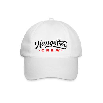 Hangover Crew - Baseball Cap - white/white - Front