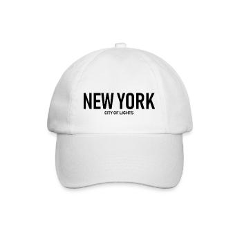 New York - USA - United States - Brooklyn - Harlem - Baseball Cap - white/white - Front