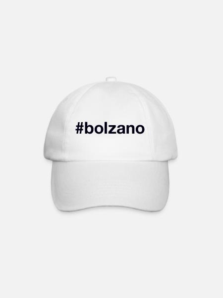 BOLZANO Hashtag - Cappello con visiera - bianco/bianco