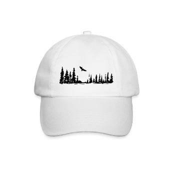 nature - Baseball Cap - white/white - Front