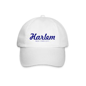 Harlem - NYC - New York - États-Unis - États-Unis - Casquette classique - blanc/blanc - Devant