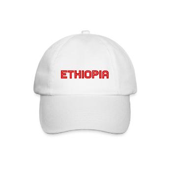 Ethiopia - Ethiopia - Addis Ababa - Africa - Afri - Baseball Cap - white/white - Front