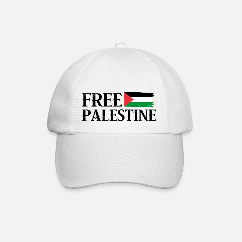 Librer Palestine - Casquette classique - blanc/blanc