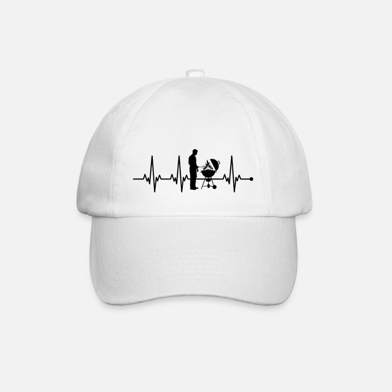BBQ BBQ - Casquette classique - blanc/blanc