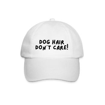 Quoi qu’il en soit, ce ne sont que des poils de chien - Casquette classique - blanc/blanc - Devant
