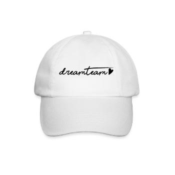Black Heart Dream Team - Baseball Cap - white/white - Front