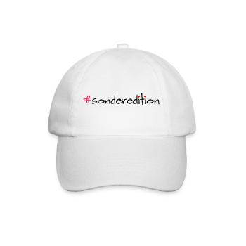 Special Edition Hashtag Saying Shirt - Baseball Cap - white/white - Front