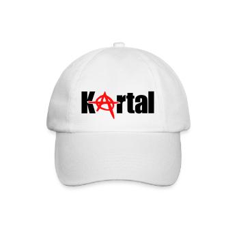 kartal - Casquette classique - blanc/blanc - Devant