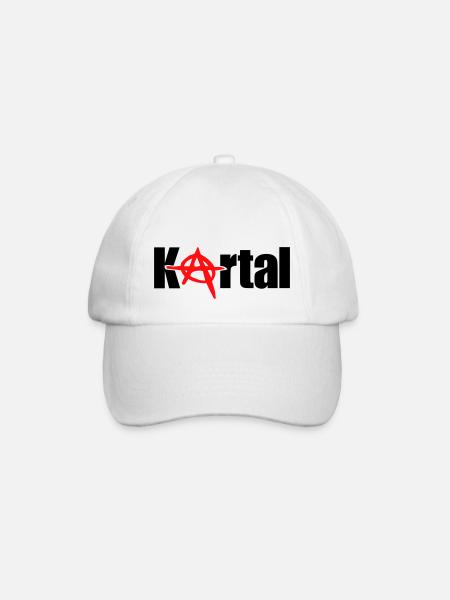 kartal - Baseballkappe - Weiß/Weiß