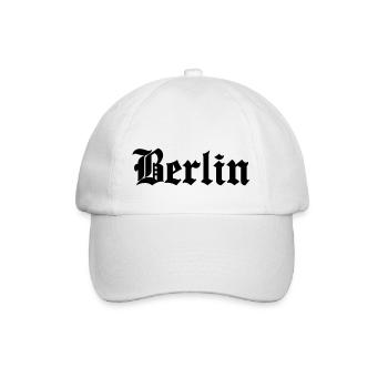 Berlin - Baseball Cap - white/white - Front
